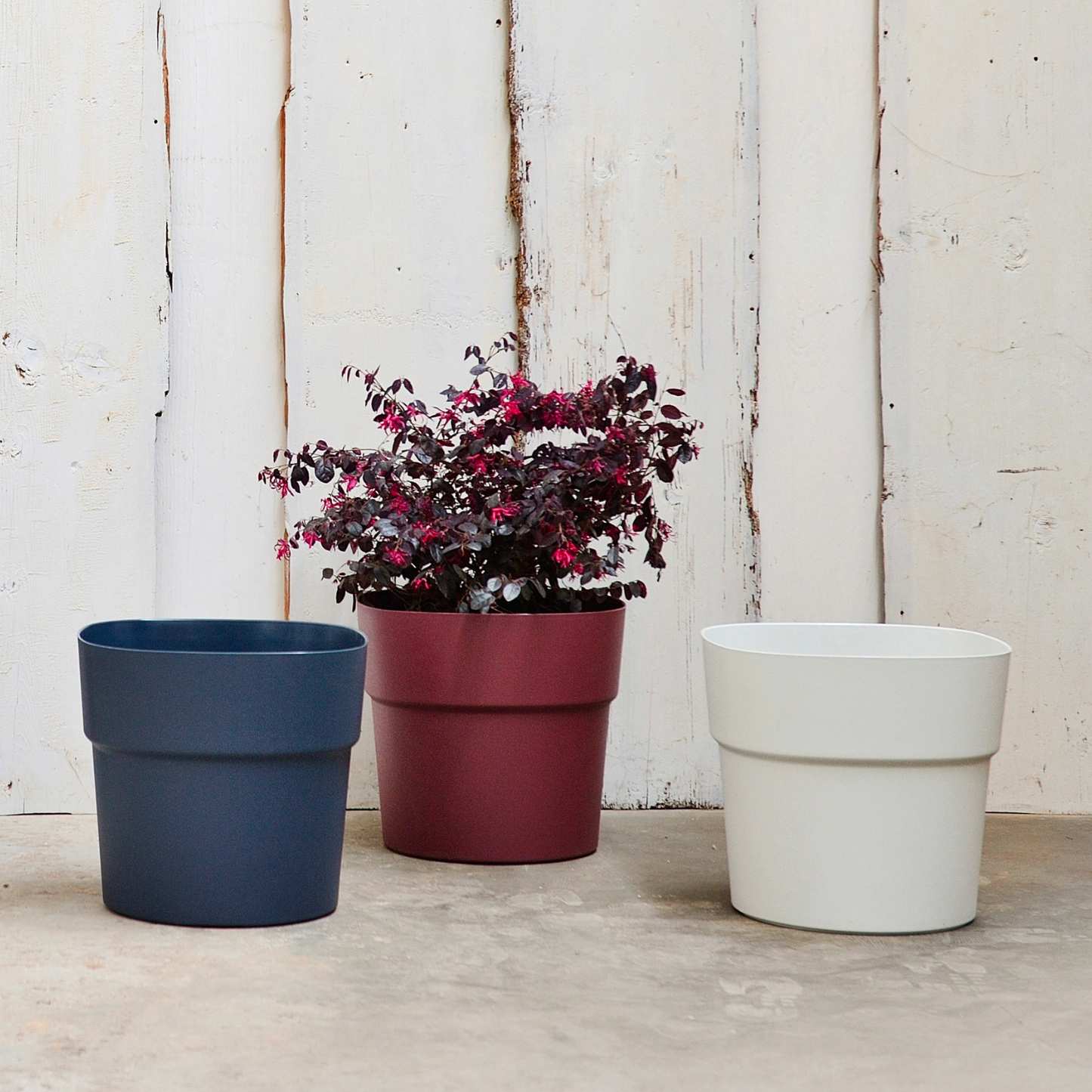 ქოთანი „ანდრომედა“ 28სმ, მუქი ლურჯი