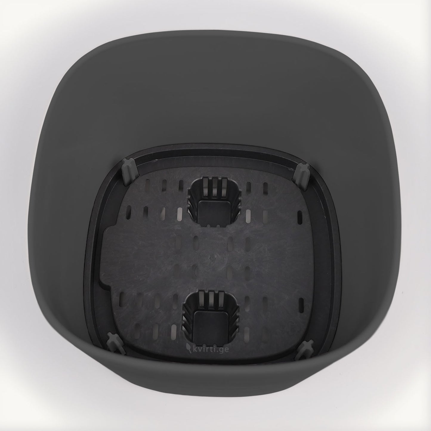 ქოთანი „კაპრი“ 19/24/29სმ, შავი