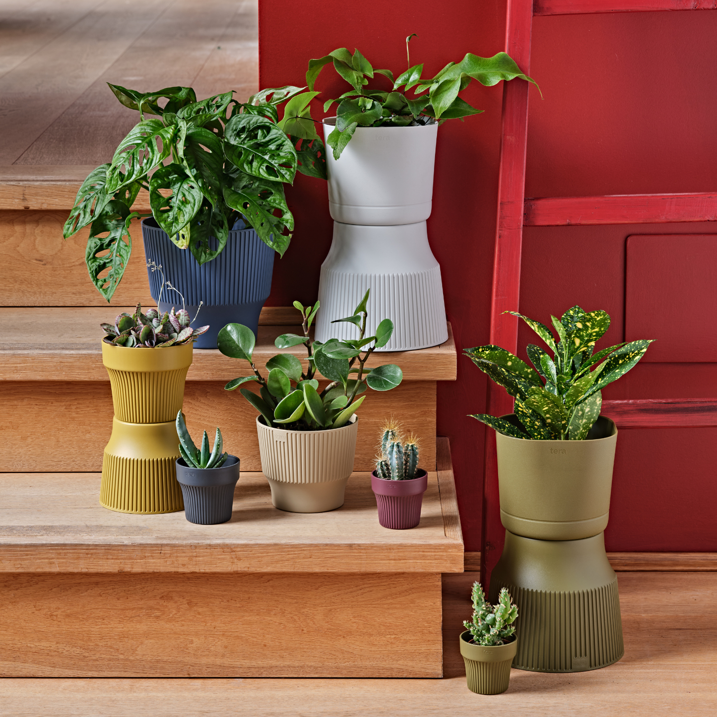 ქოთანი „კოლორადო“ 15/20სმ, ჰაკისფერი