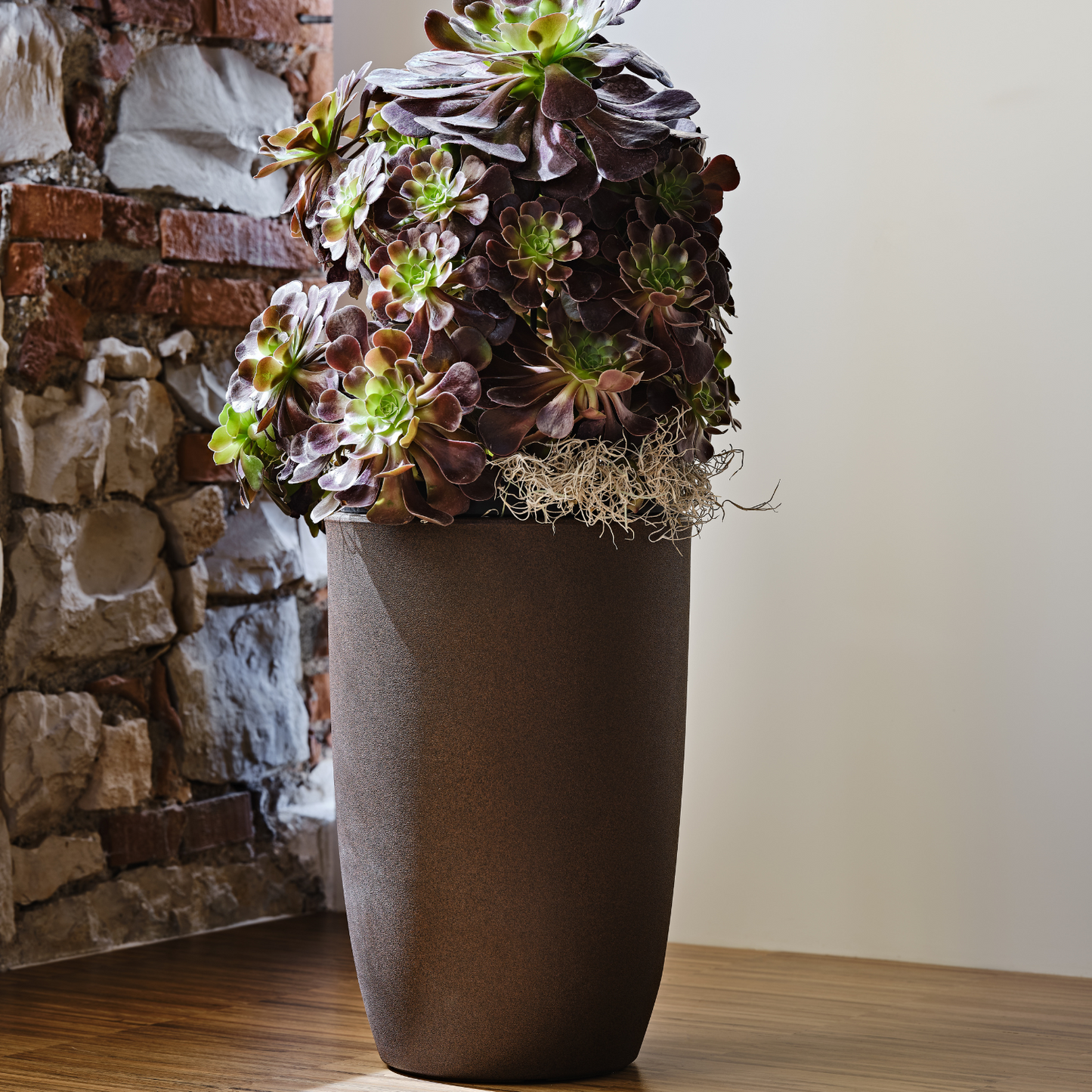 Flowerpot METI ⌀30/40cm CAPPUCCINO