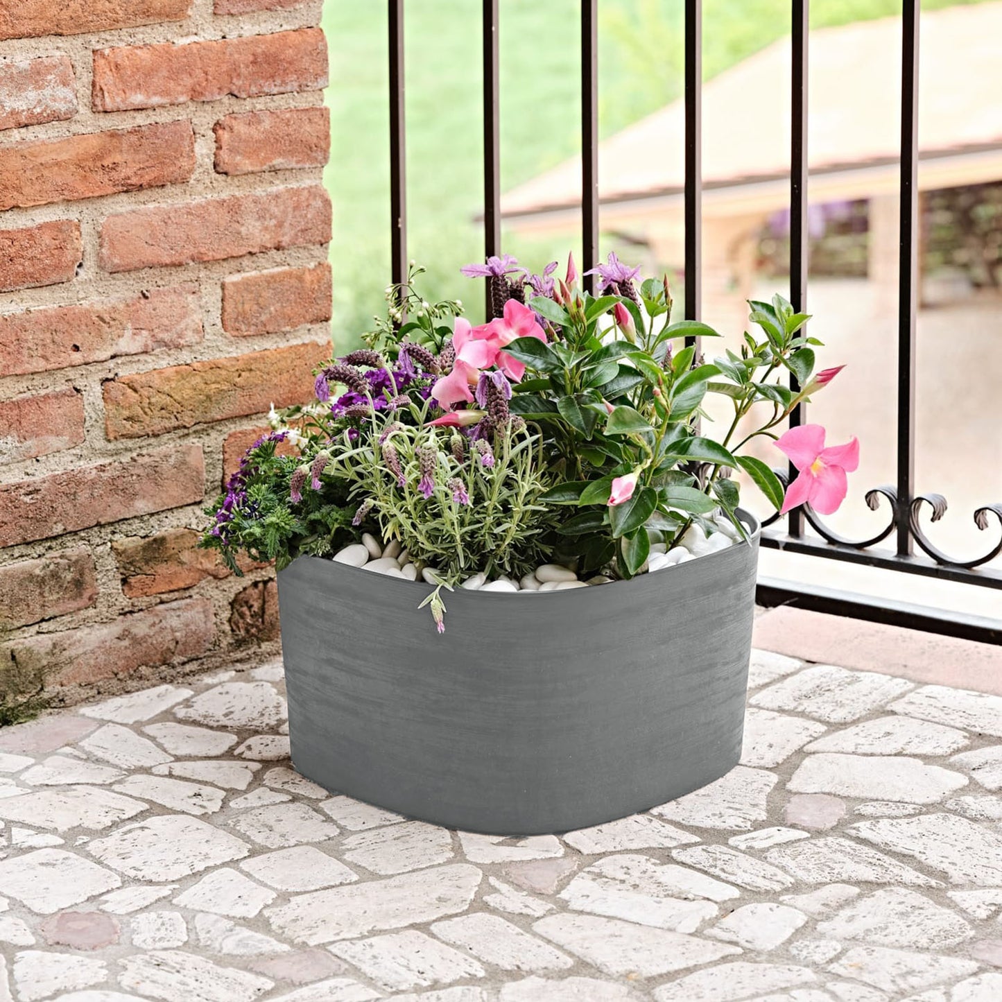 Flowerpot RODI 37cm FOG