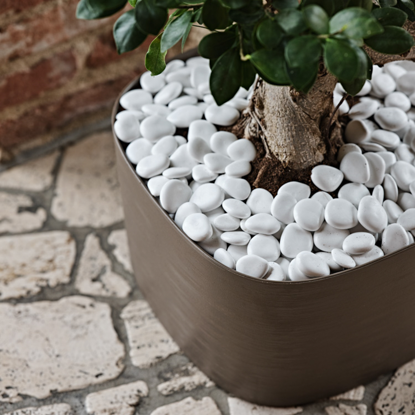 Flowerpot RODI 37cm SAND