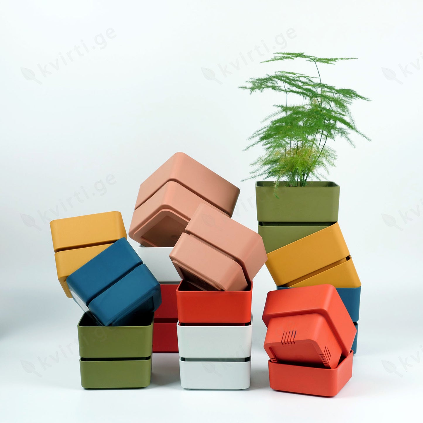 Flowerpot VELETA 9/12cm OLD ROSE