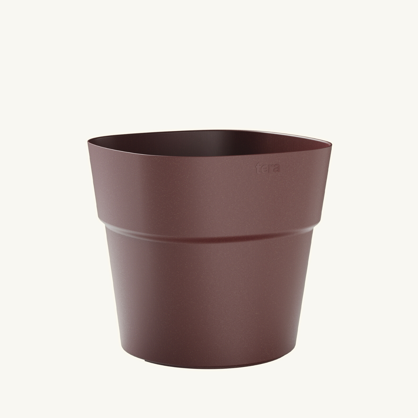 Flowerpot ANDROMEDA 28cm ROSEWOOD