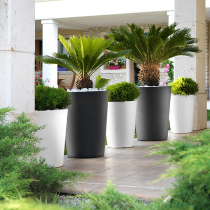 ქოთანი „ზამორა“ ⌀43/50სმ, თეთრი