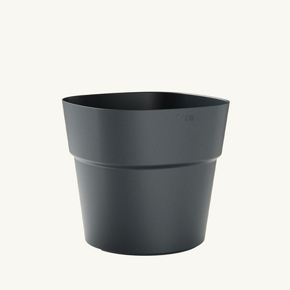 ქოთანი „ანდრომედა“ 28/48სმ, ლურჯ-ნაცრისფერი ხის ფაქტურით