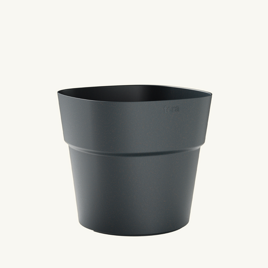 ქოთანი „ანდრომედა“ 28/48სმ, ლურჯ-ნაცრისფერი ხის ფაქტურით