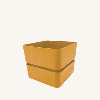 Flowerpot VELETA 9/12cm CURRY