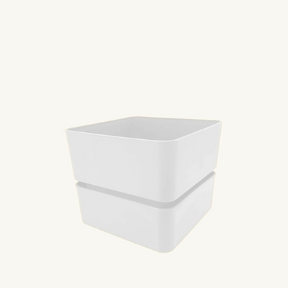 Flowerpot VELETA 9/12cm SNOW