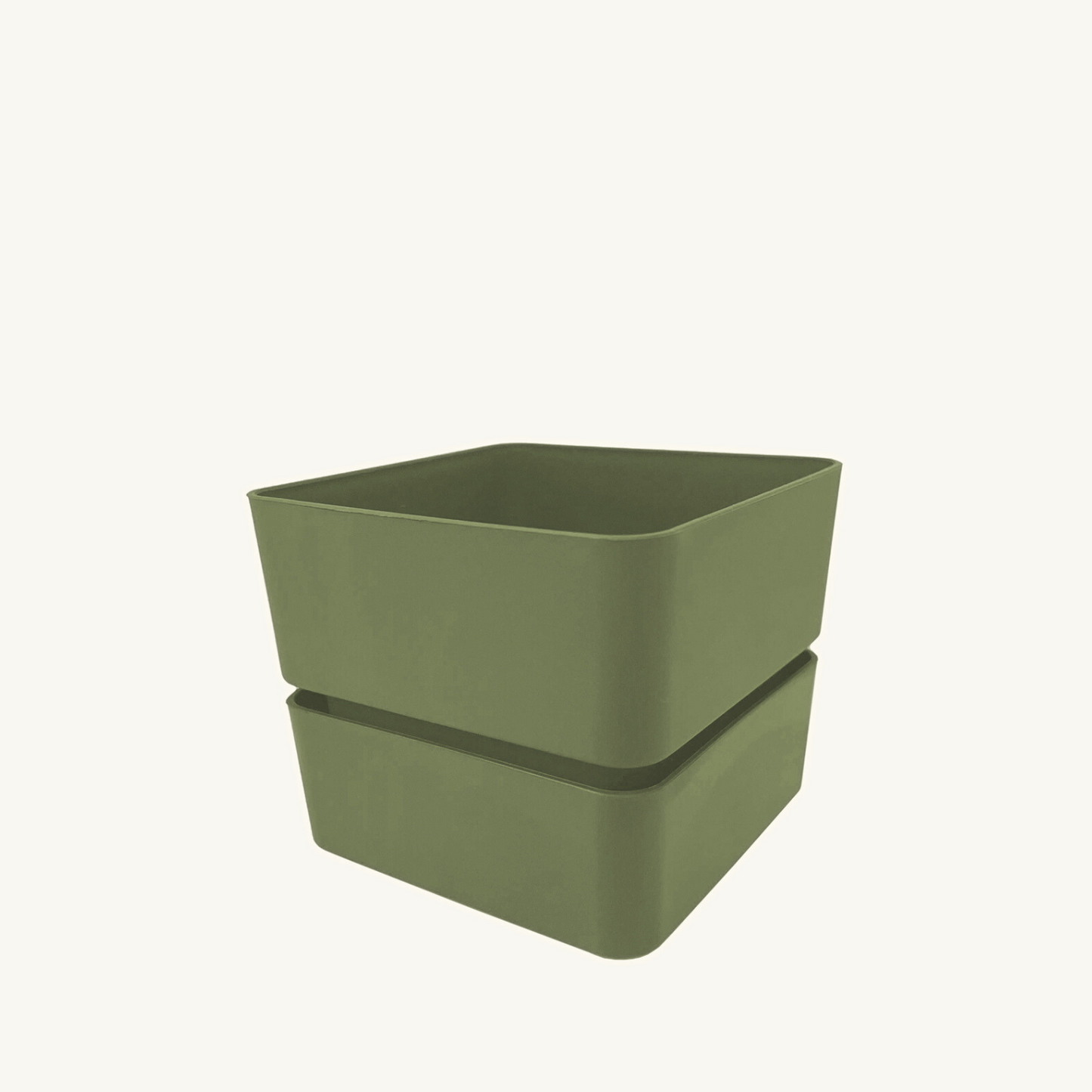Flowerpot VELETA 9/12cm OLIVE
