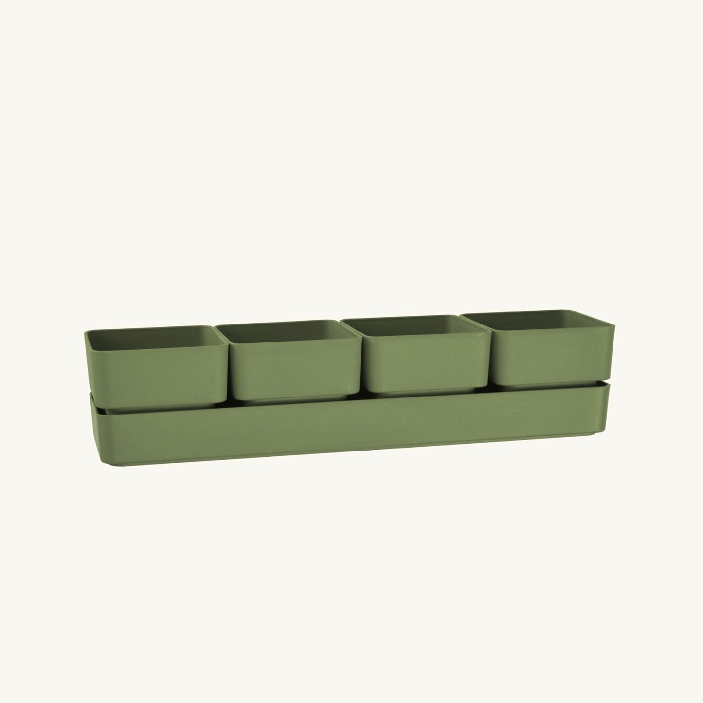 Flowerpots set SIERRA 48cm OLIVE