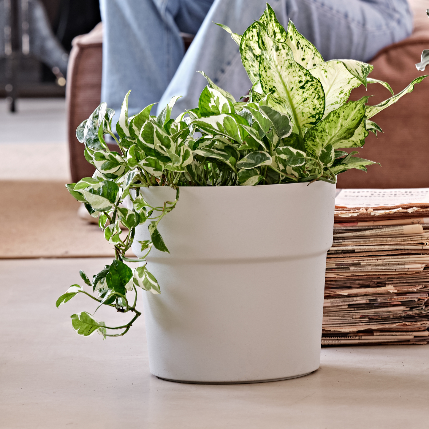 Flowerpot ANDROMEDA 28cm CLOUD