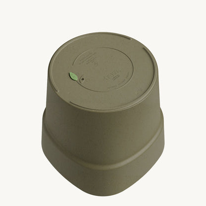 ქოთანი „ანდრომედა“ 28/38/48სმ, მომწვანო ნაცრისფერი ხის ფაქტურით