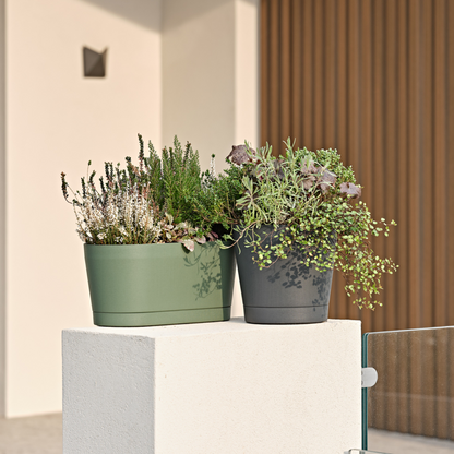 Flowerpot VEGA 40cm FOREST