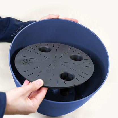 ქოთანი „ბაიონი“ ⌀30/35სმ, ლურჯი