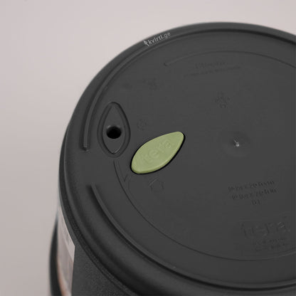 ქოთანი „ბლუმი“ ⌀19/24/29სმ, მუქი ნაცრისფერი