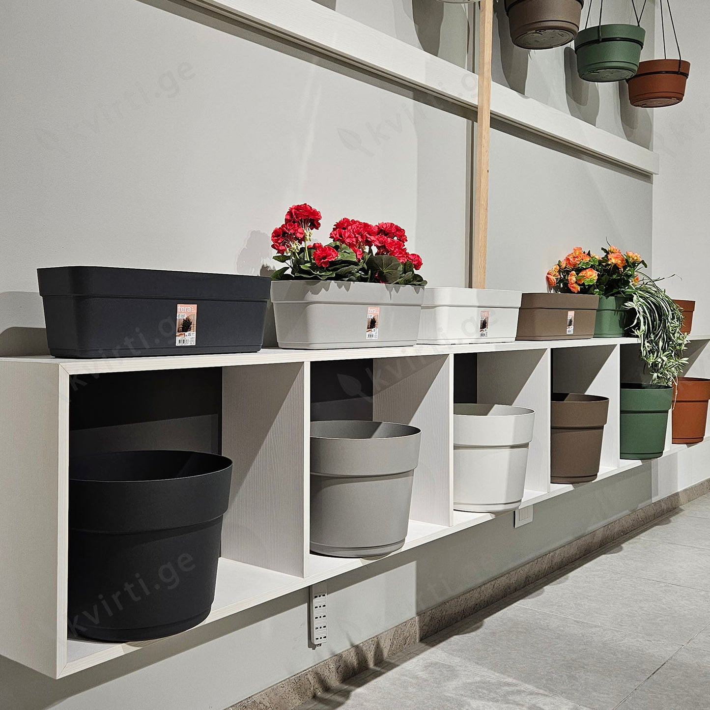 ქოთანი „ბლუმი“ ⌀19/24/29სმ, ცივი მწვანე