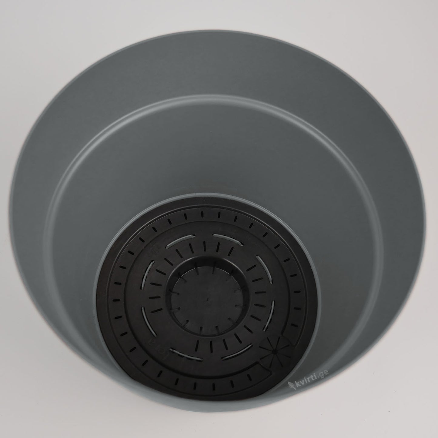 ქოთანი „ბლუმი“ ⌀19/24/29სმ, ღია ნაცრისფერი