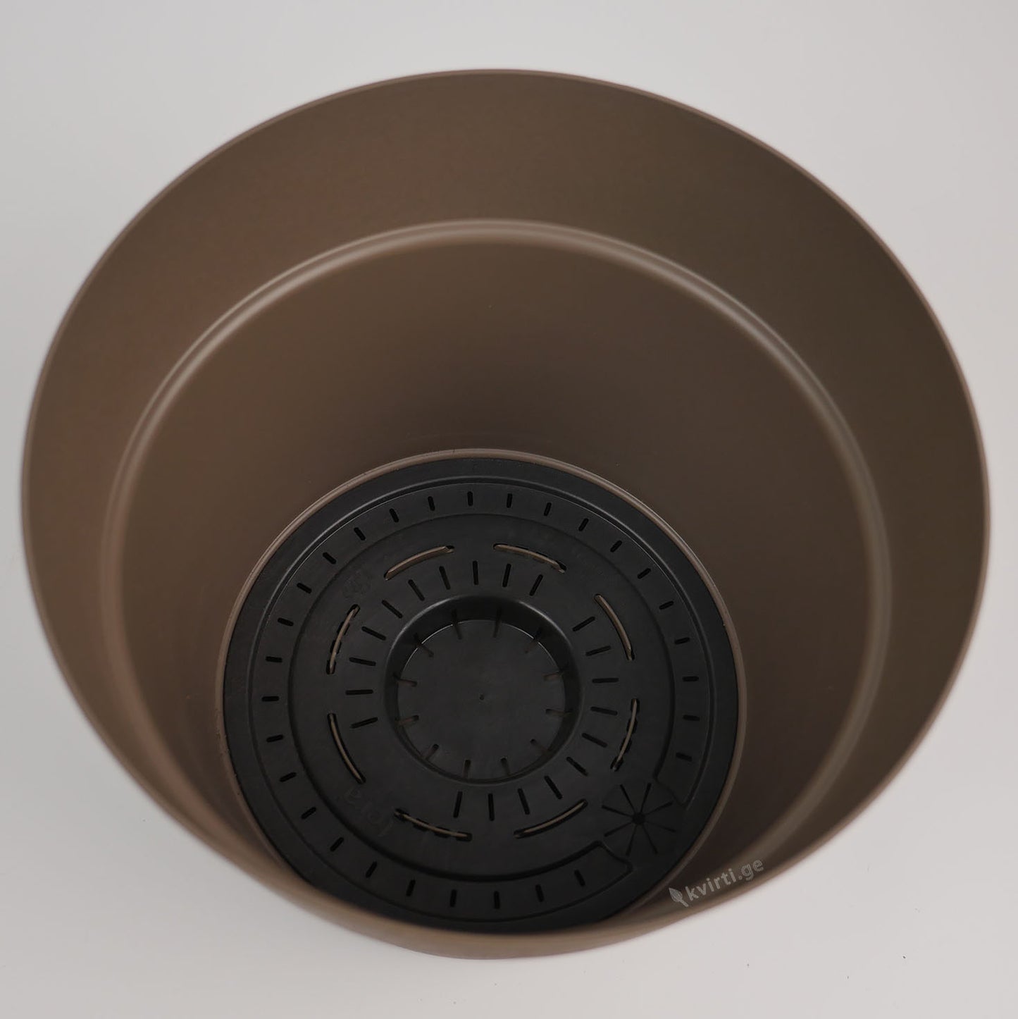 ქოთანი „ბლუმი“ ⌀19/24/29სმ, ღია ყავისფერი