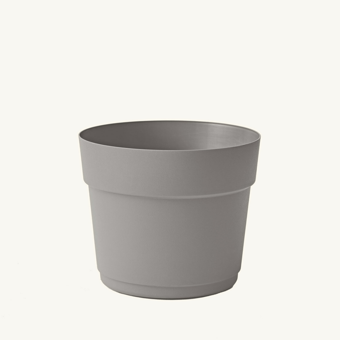 ქოთანი „ბლუმი“ ⌀19/24/29სმ, ღია ნაცრისფერი