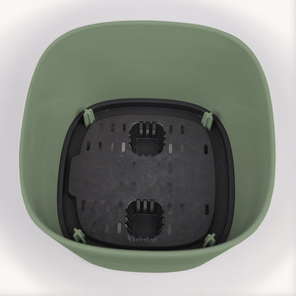 ქოთანი „კაპრი“ 29სმ, ცივი მწვანე