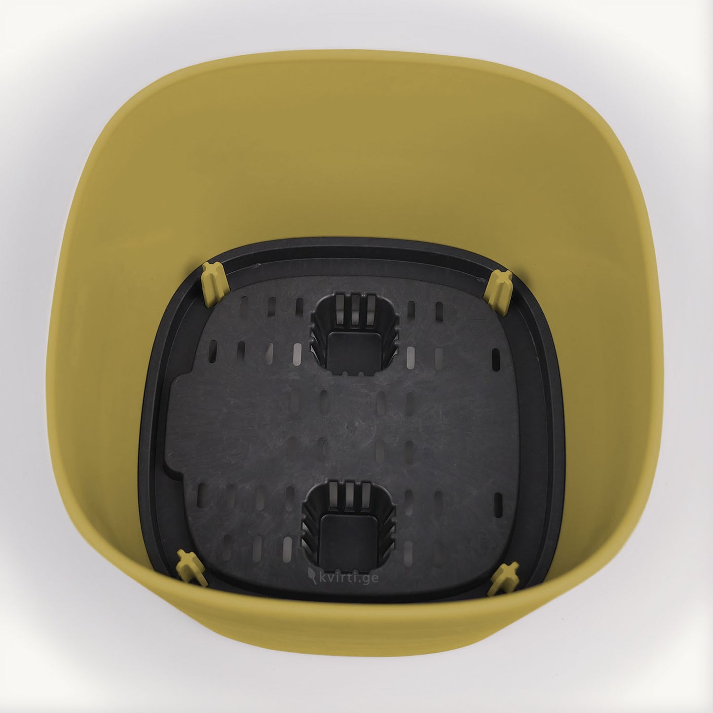 ქოთანი „კაპრი“ 29სმ, მდოგვისფერი