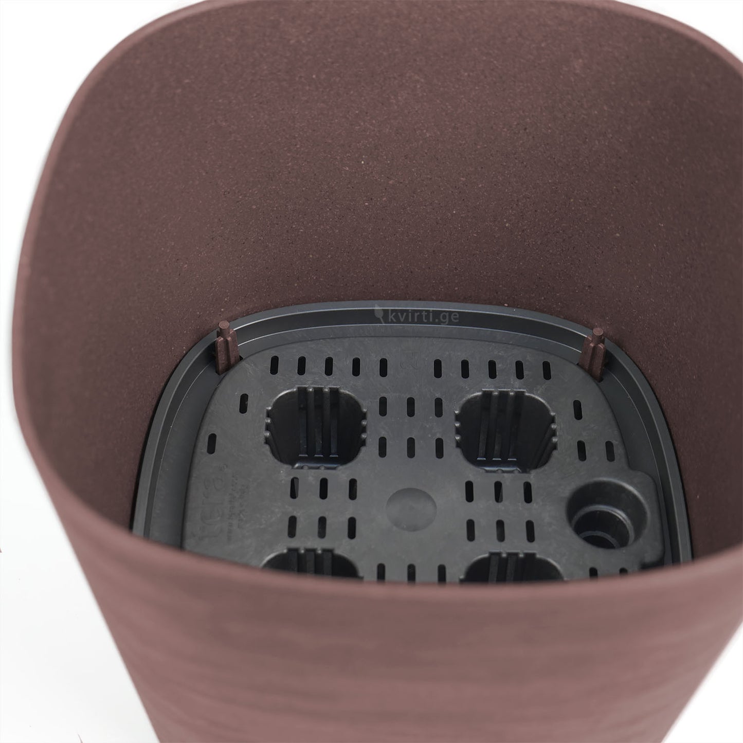 Flowerpot CAPRI 19cm ROSEWOOD