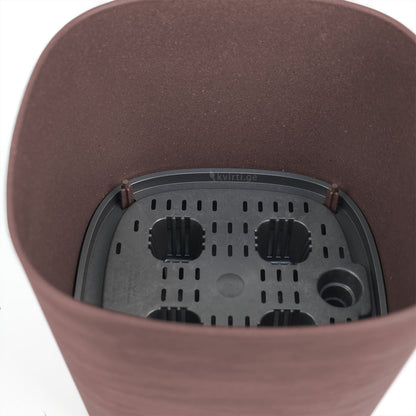 Flowerpot CAPRI 19cm ROSEWOOD