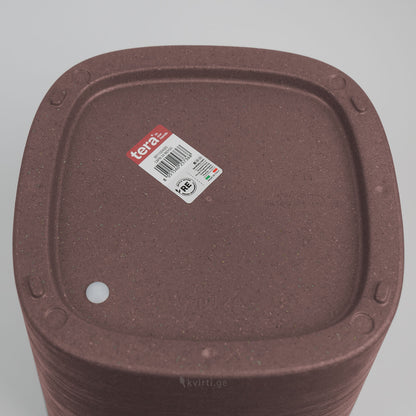 Flowerpot CAPRI 19cm ROSEWOOD