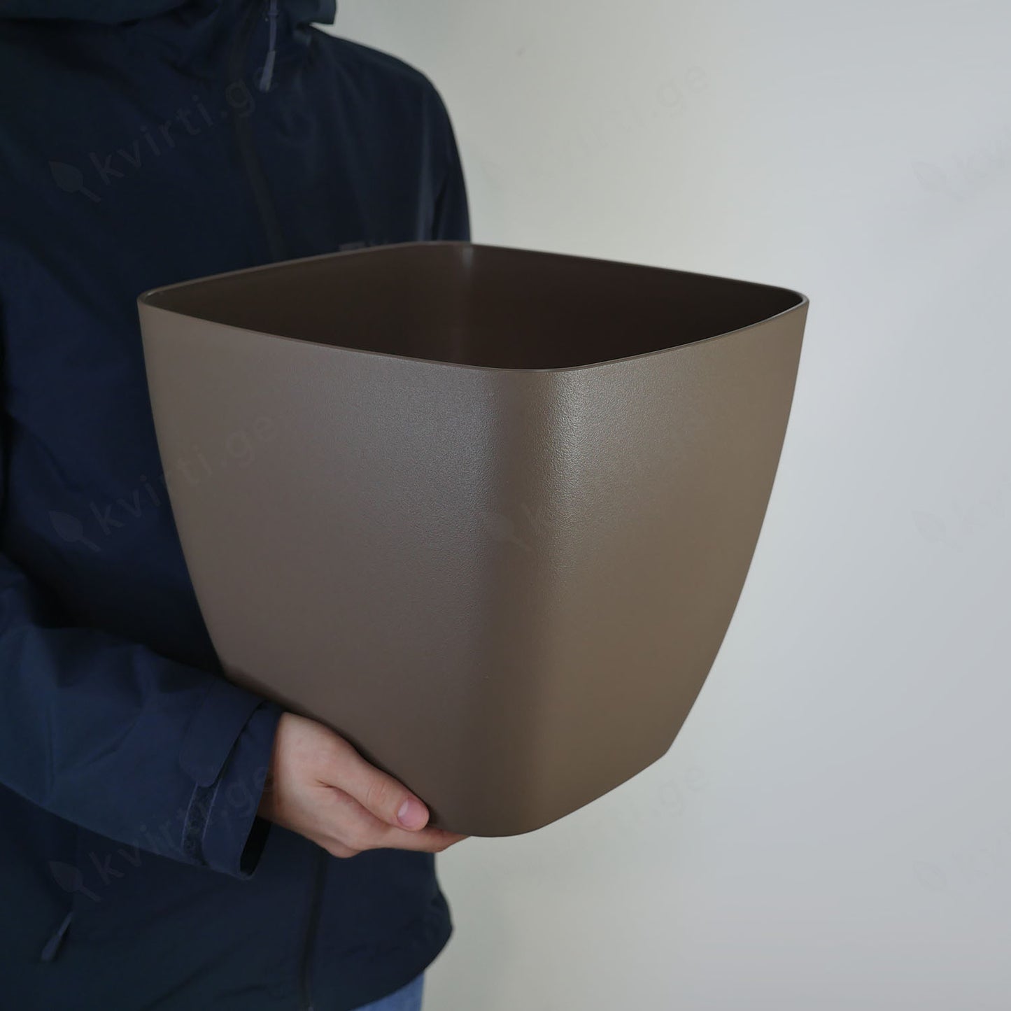 ქოთანი „ცეილონი“ 30/35სმ, ღია ყავისფერი