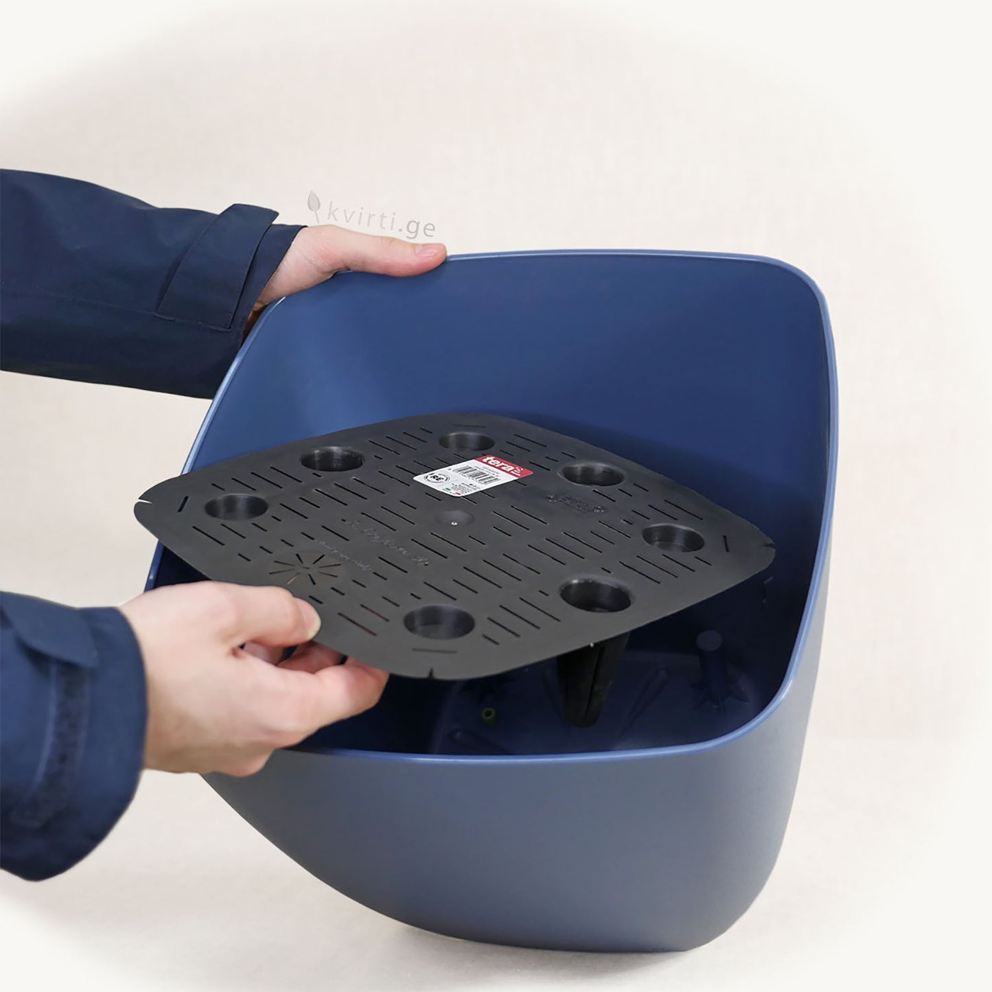 ქოთანი „ცეილონი“ 30სმ, ლურჯი