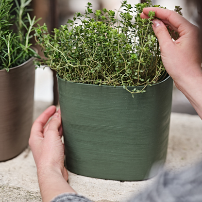 ქოთანი „კაპრი“ 29სმ, ცივი მწვანე