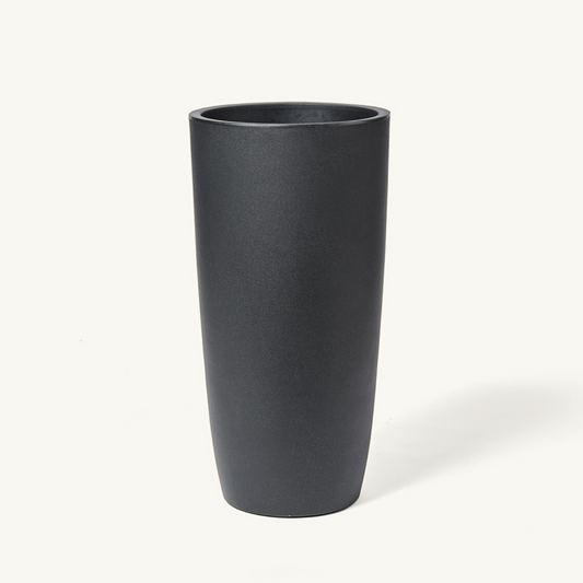 ქოთანი „დაფნე“ ⌀40სმ, ნახშირისფერი