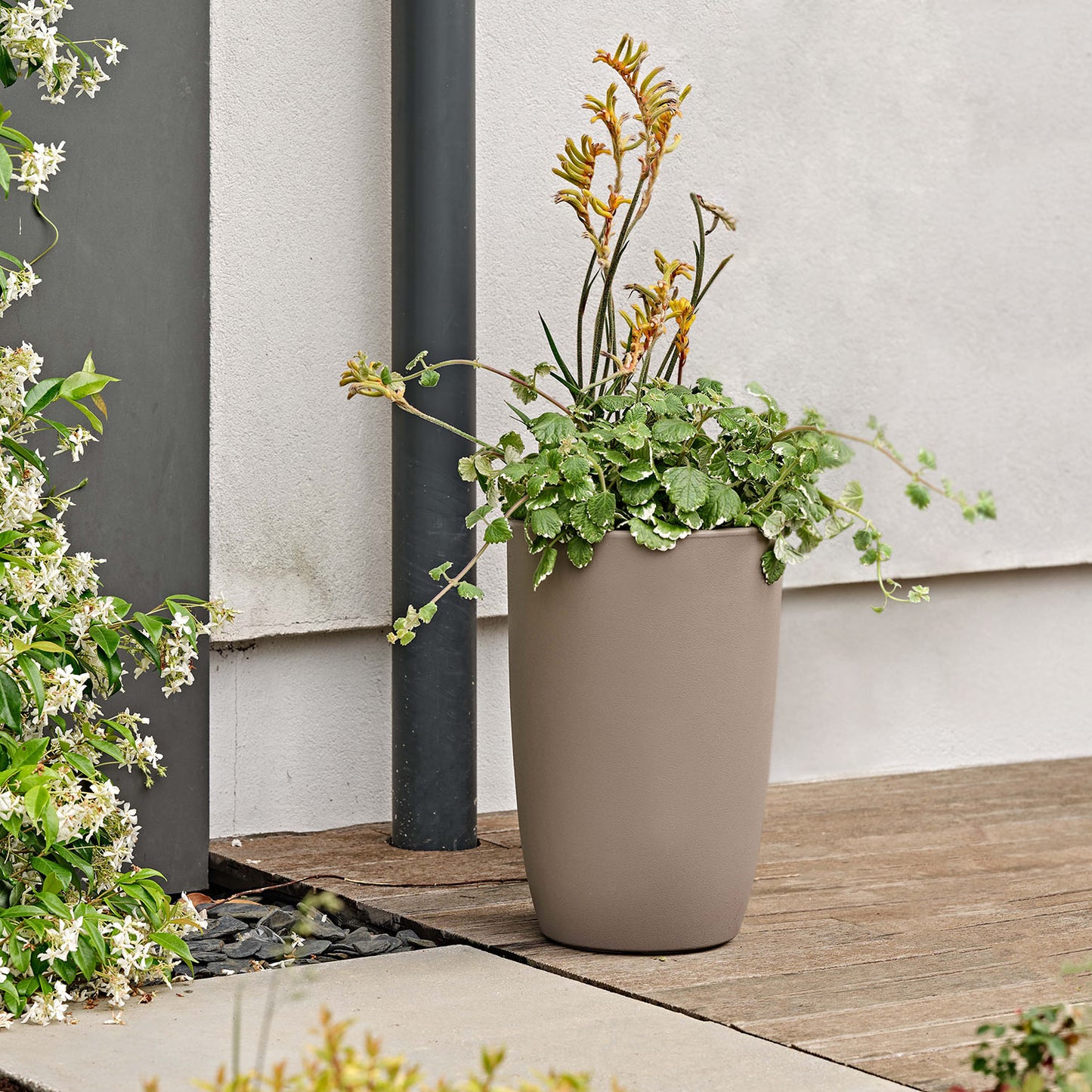 Flowerpot METI ⌀30/40cm CAPPUCCINO