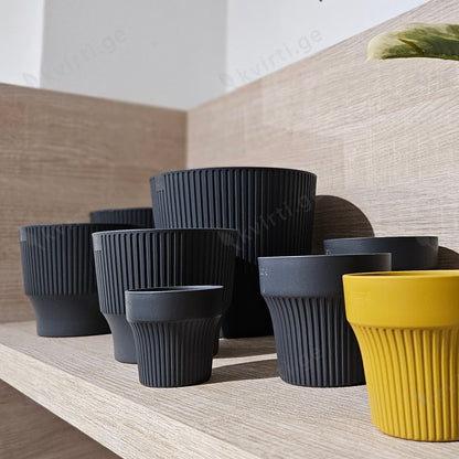 Flowerpot TINY ⌀12cm ASH