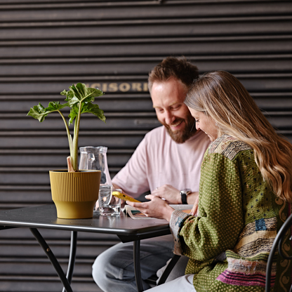 Flowerpot MINI ⌀13cm GOLDEN LIME