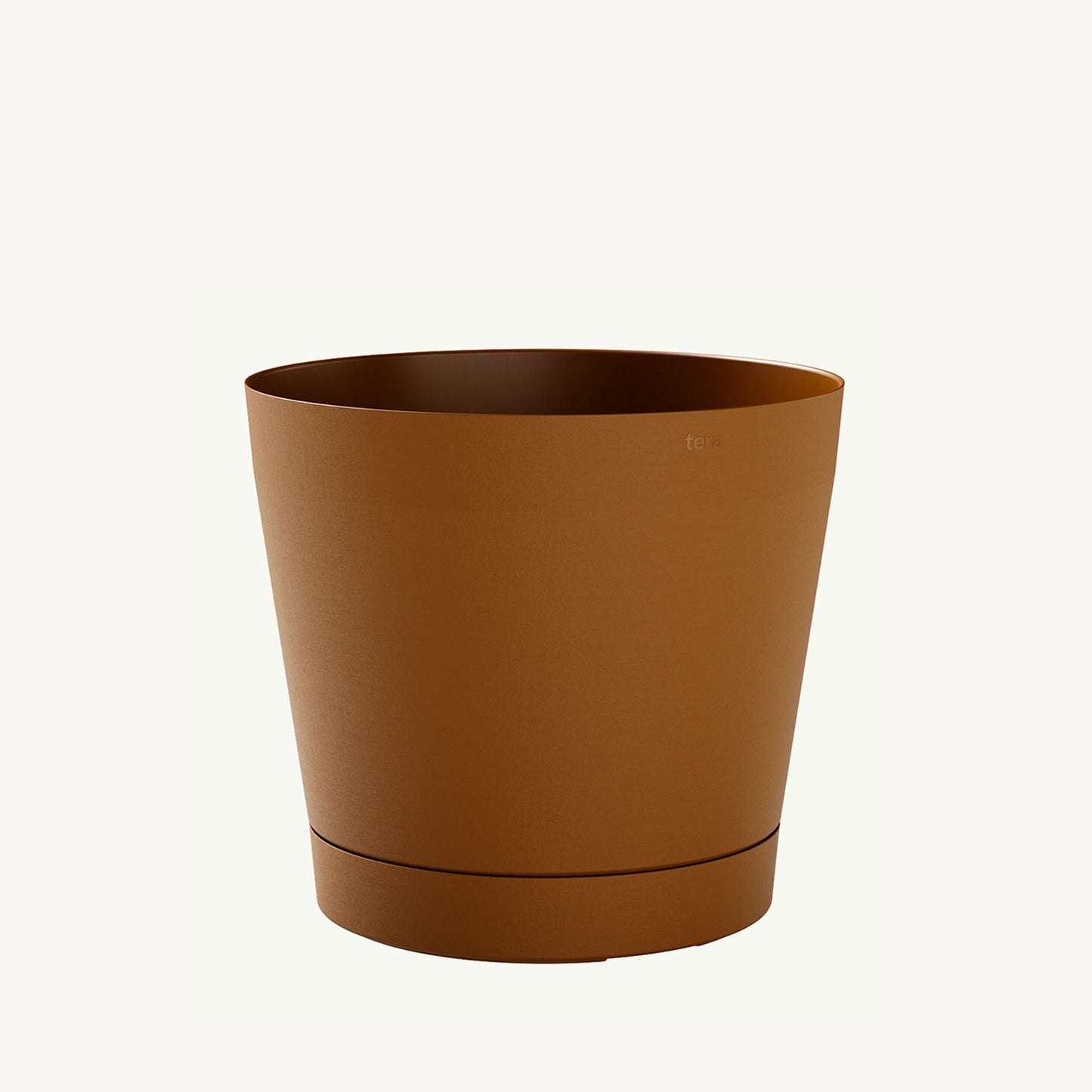 ქოთანი „ორიონი“ ⌀19/24სმ, თბილი ყავისფერი