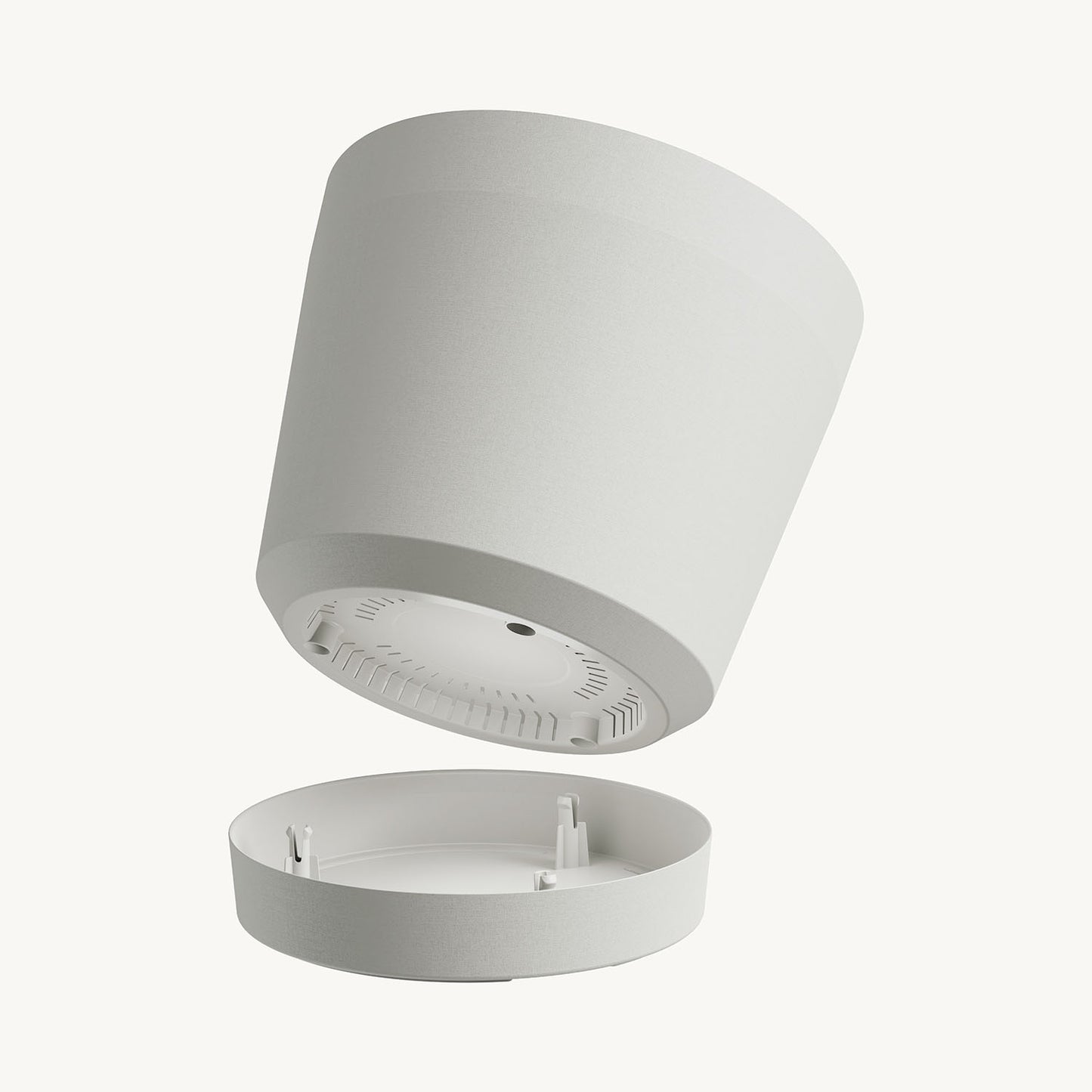 ქოთანი „ორიონი“ ⌀19/24სმ, თეთრი