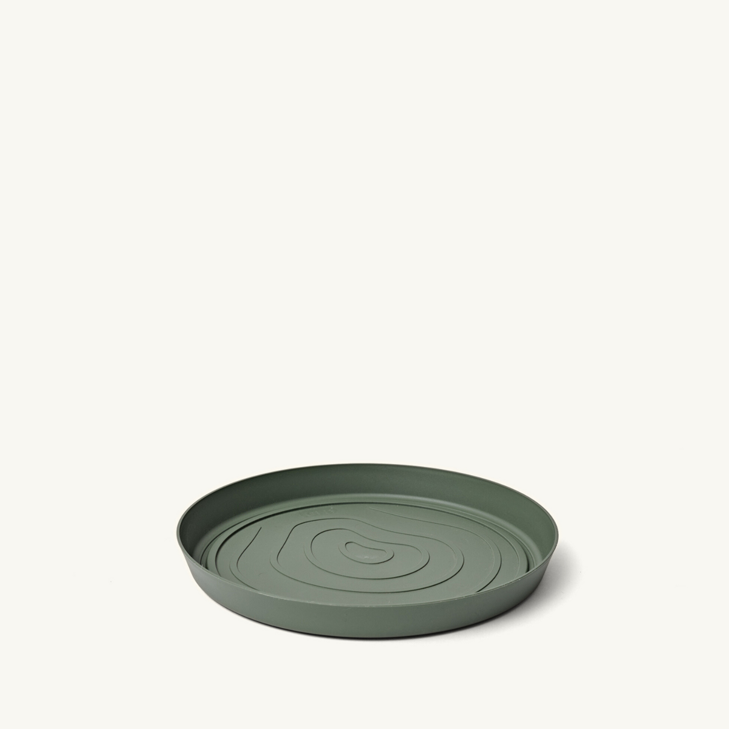 ქოთნის თეფში „ორმა“ ⌀17/21/25სმ, ცივი მწვანე