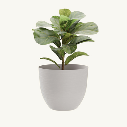 ქოთანი „ოვერი" ⌀28/38/48სმ, თეთრი