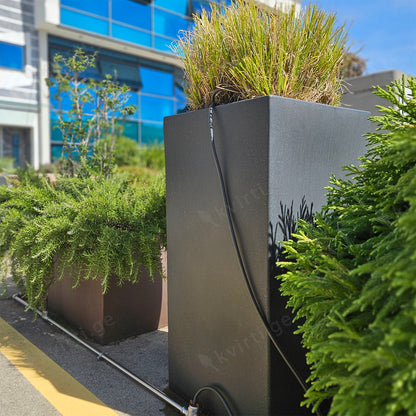 ქოთანი „სკიო კუბი ალტო“ 80სმ, ნახშირისფერი