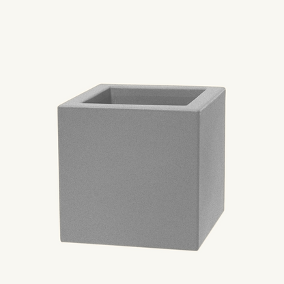 ქოთანი „სკიო კუბი" 40სმ, მოცისფრო ნაცრისფერი