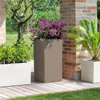 ქოთანი „სკიო კუბი ალტო“ 80სმ, რძიანი ყავისფერი