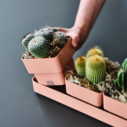 ქოთნების ნაკრები „სიერა“ 48სმ, ატმისფერი