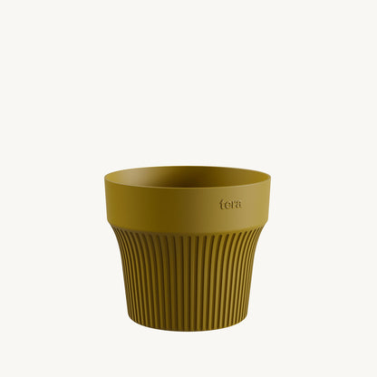 ქოთანი „თაინი“ ⌀12 სმ, მომწვანო ყვითელი