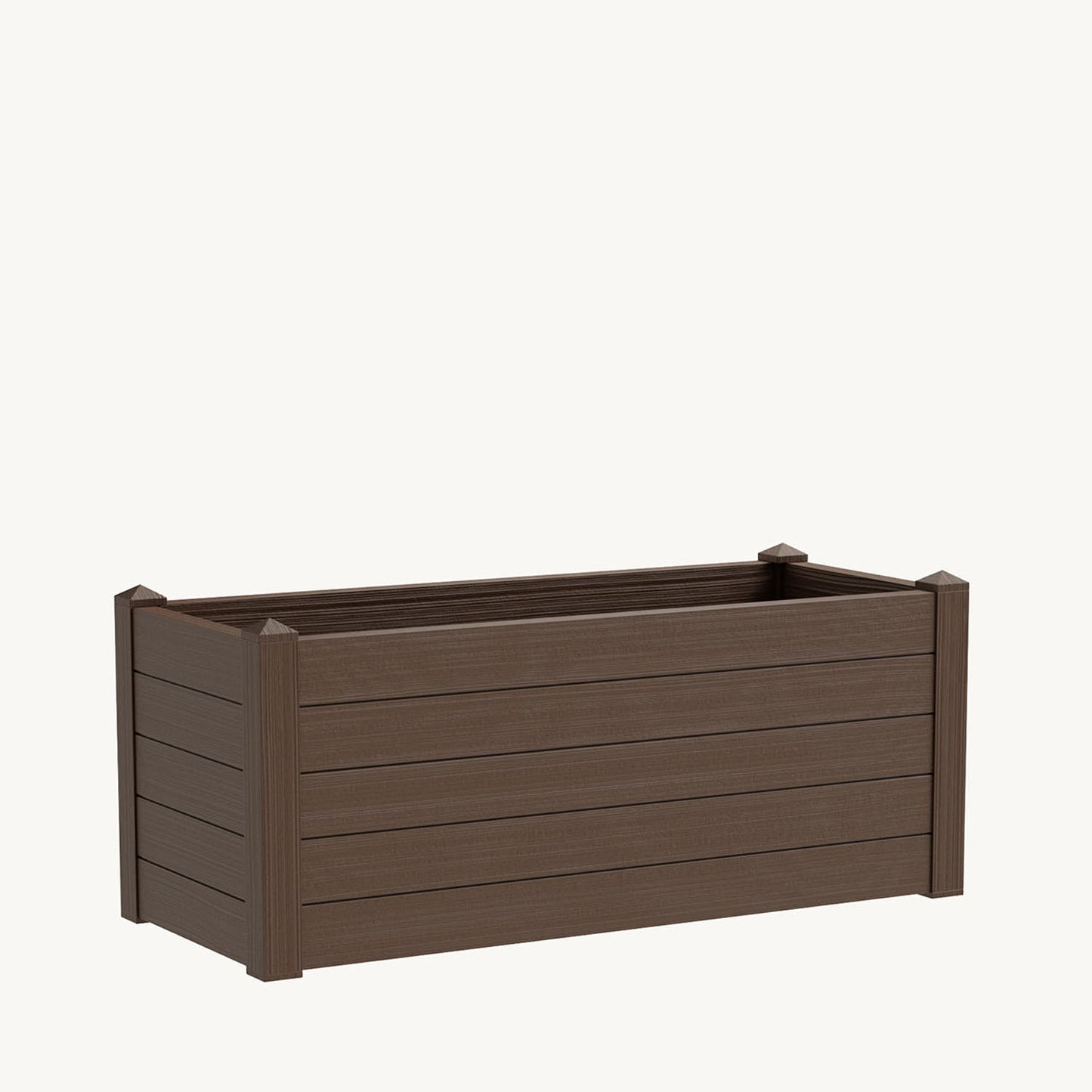 Flowerpot TRAMA 002 100cm MOKA