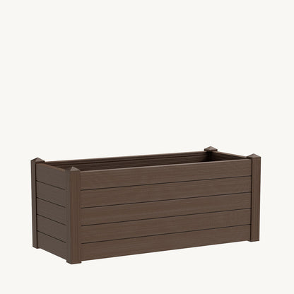 Flowerpot TRAMA 002 100cm MOKA