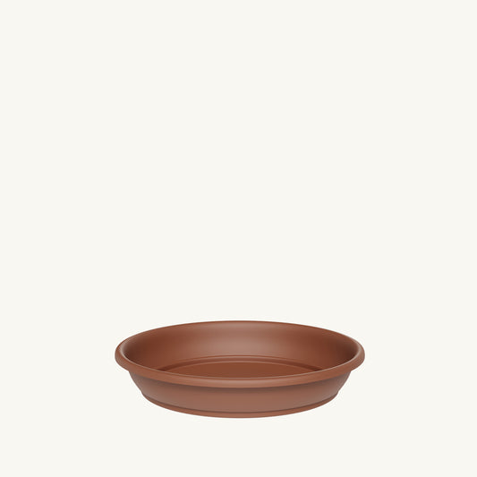 Saucer AURA ROUND ⌀16/20/28/40/46cm CLAY