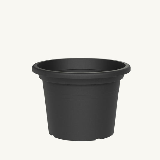 ქოთანი „ბეისიკ რაუნდი“ ⌀15/20/30/40/50/60სმ,  მუქი ნაცრისფერი