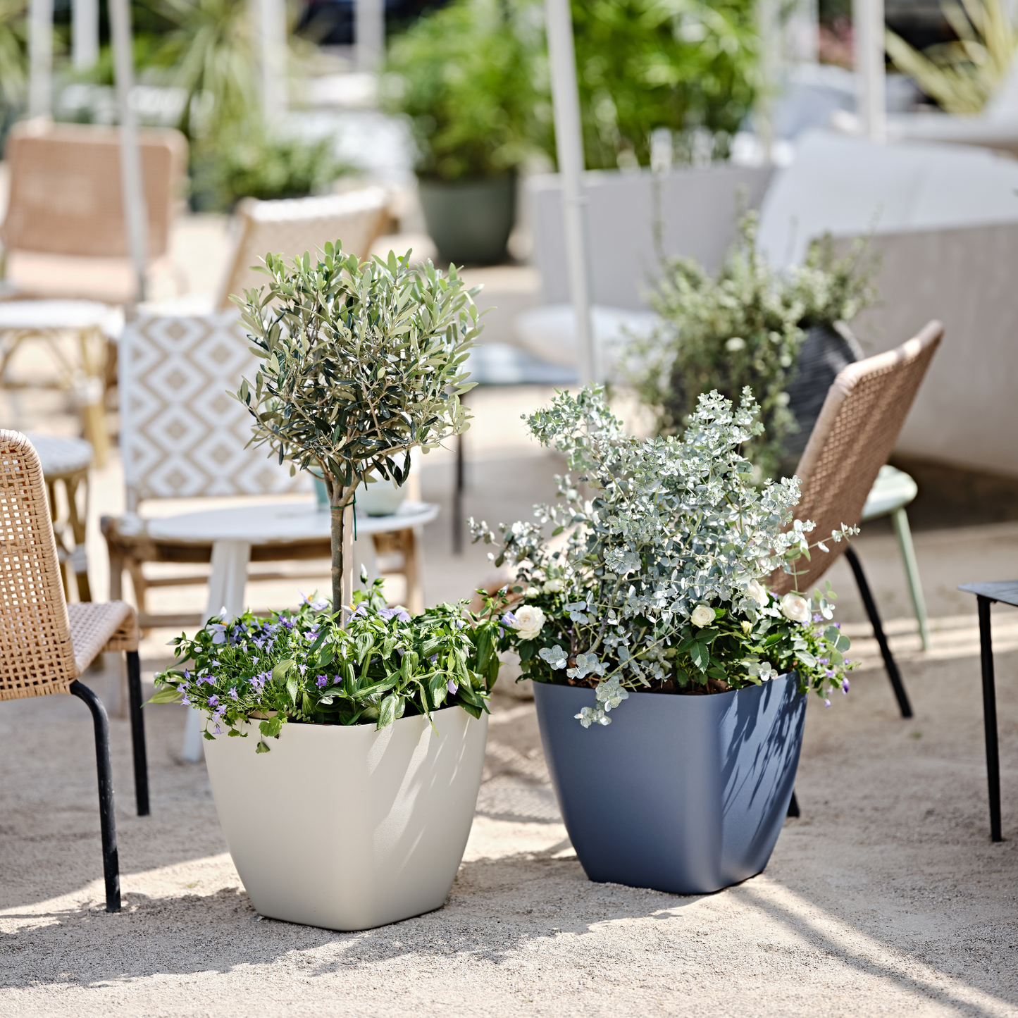 ქოთანი „ცეილონი“ 30სმ, ლურჯი